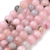 Perles jaspe rose Fleur de cerise,jaspe rose naturel teinté pierre naturelle,le fil de 38cm ,8mm G3845