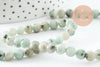 Perles jaspe sésame, jaspe bleuté,pierre naturelle,perles jade,jaspe naturel, 6mm, fil de 60perles , X1 G3802