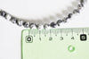 Perles jaspe sésame, pierre naturelle,perles jade,perles pierre,jaspe sésame naturel, x1 le fil de 60,6mm,G2824