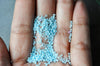 Perles rocailles miyuki bleu ciel, Perle rocaille japonaise Aqua Lined White Pearl ,perle rocaille perlage,15/0, 1.5mm, Sachet 10g G3951