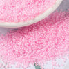 Perles rocailles miyuki rose, Perle rocaille japonaise Pink Lined Crystal ,perle rocaille perlage,15/0, 1.5mm, Sachet 10g G3953