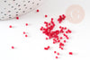 Perles tube rouge rose opaque façon Delica miyuki 1.5-2mm, Perle rocaille japonaise mat,perle perlage tissage x8gr G9166