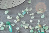 Sable aventurine verte naturelle 2~8mm,chips création bijoux et jesmonite, X 20gr G0229