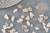 Sable chips pierre quartz rose naturel 5-10.5mm, x20gr (G0241)