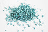 Sable chips verre bleu 1.5~2mm, x10gr (G5043)