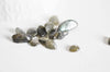 Sable labradorite naturelle 8~21mm,chips création bijoux et jesmonite, Sachet 20 grammes G0262