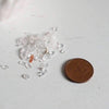 Sable pierre chips quartz cristal naturel 2~8mm, x20gr (G0226)