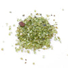 Sable quartz olive vert 2-6mm, chips création bijoux et jesmonite nailart, X 20gr G3501