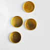 Supports de cabochons ronds, fournitures créatives, fournitures cabochon, apprêt laiton brut, sans nickel, diamètre 18mm, Lot de 10-G2004