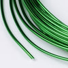 fil d'aluminium vert foncé 1.5mm,fil création bijoux,fil fin, fil métallique,création bijoux,fil de métal, bobine de 10 mètres, G5027