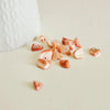 perles coquillage naturel, fourniture bijoux, chips coquillage rose clair, bijou coquillage,8mm, 20 grammes-G1078