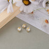 Pendentif perle naturelle Keshi coquillage doré 13-16mm,porte bonheur,perle eau douce,création bijou,perle naturelle blanche, l'unité G6131